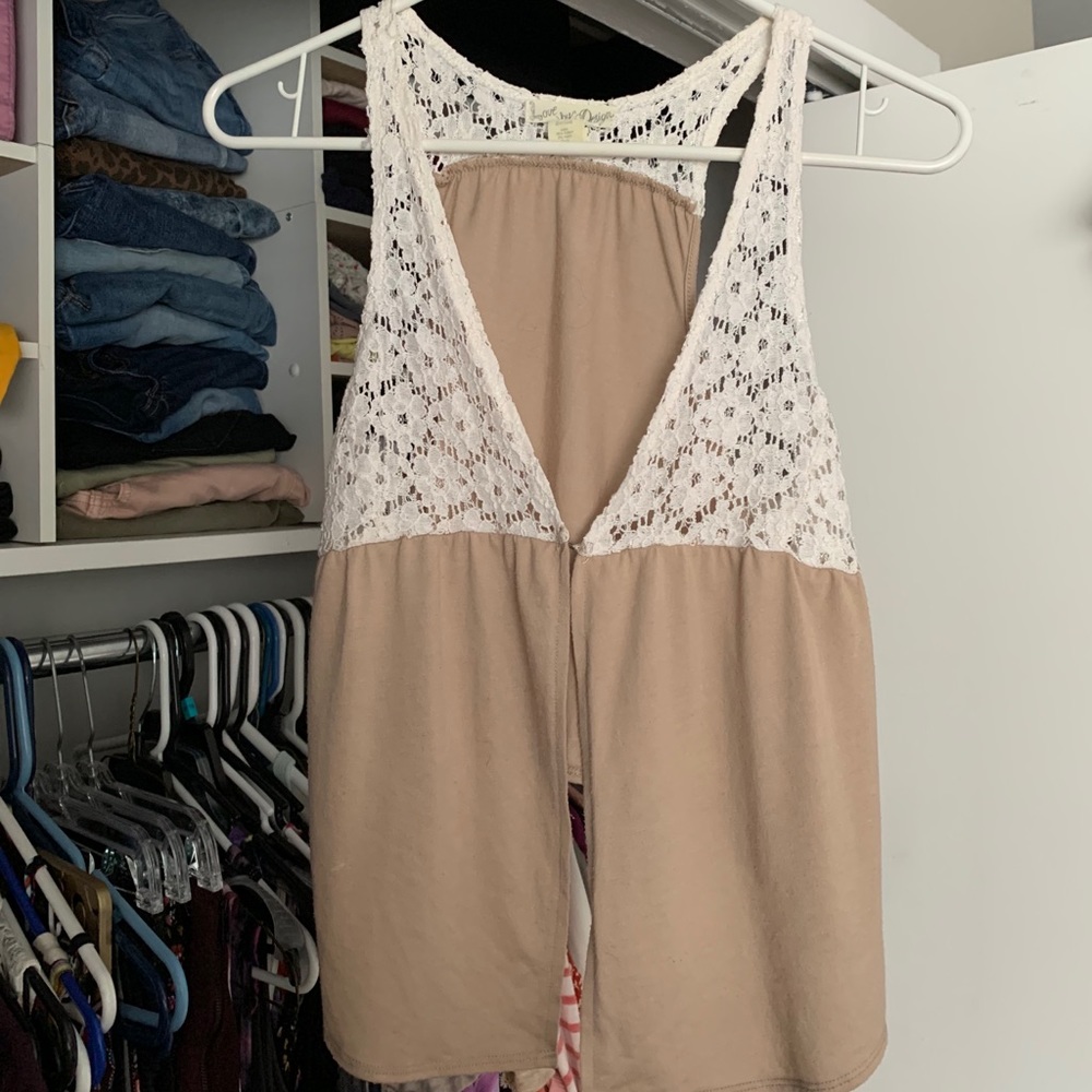 Vintage Lace Vest